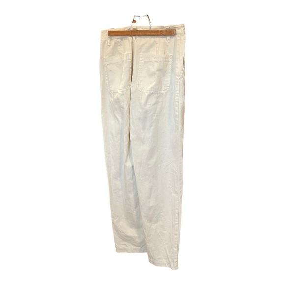 Sunday Best Cream Pants 100% Cotton High Rise 6 - Picture 2 of 6